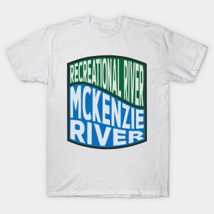 McKenzie River Recreational River Wave T-Shirt